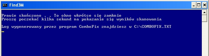 ComboFix prawie ukoczy swoje dziaanie!